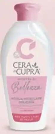 Pilato CERA di CUPRA Acqua micellare delicata offerta