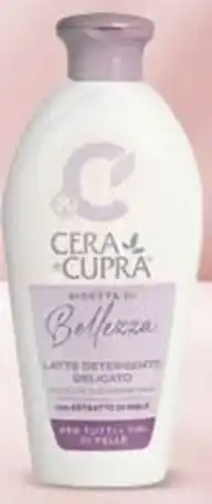Pilato CERA di CUPRA Latte detergente delicato offerta
