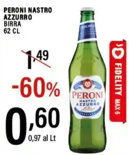 Gecop Peroni nastro azzurro birra offerta