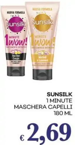 Pilato Sunsilk 1 minute maschera capelli offerta