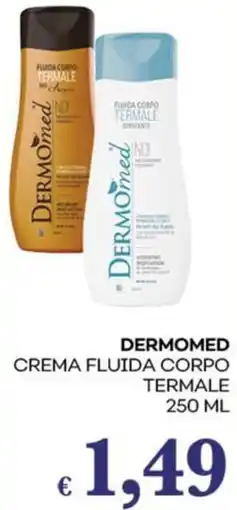 Pilato Dermomed crema fluida corpo termale offerta