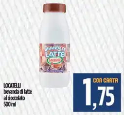 Ciro Amodio LOCATELLI bevanda di latte al cioccolato offerta