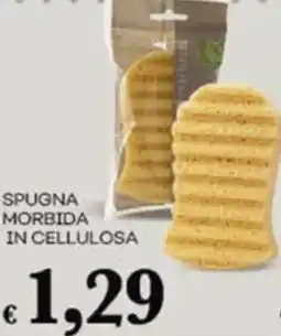 Pilato Martinispa spugna morbida in cellulosa offerta