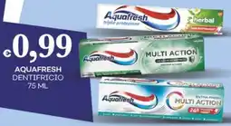Pilato Aquafresh dentifricio offerta