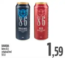 Ciro Amodio BAVARIA birra 8.6 original/red offerta