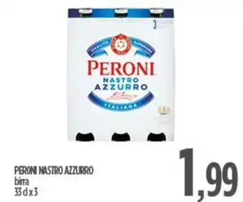 Ciro Amodio PERONI NASTRO AZZURRO birra offerta