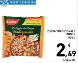 Spazio Conad Zuppa tradizionale FINDUS offerta