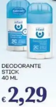 Pilato Infasil deodorante stick offerta