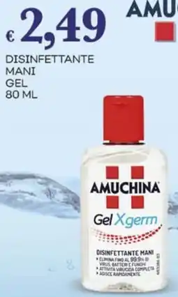 Pilato Amuchina disinfettante mani gel offerta