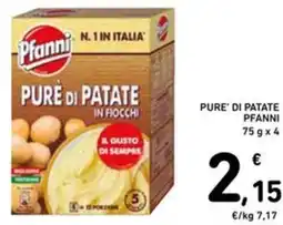 Spazio Conad Pure' di patate PFANNI offerta