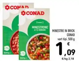 Spazio Conad Minestre in brick CONAD offerta