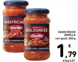 Spazio Conad Sughi ricchi BARILLA offerta