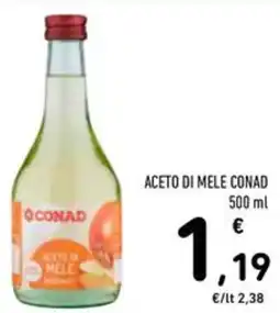 Spazio Conad Aceto di mele CONAD offerta
