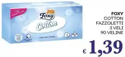Pilato Foxy cotton fazzoletti 3 veli offerta