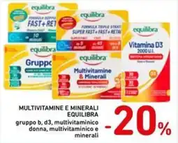 Spazio Conad Multivitamine e minerali EQUILIBRA offerta