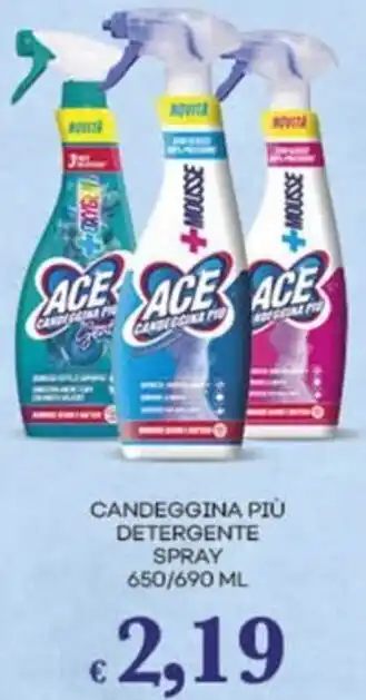Pilato Ace candeggina più detergente spray offerta