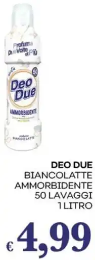 Pilato Deo due biancolatte ammorbidente offerta