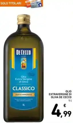 Spazio Conad Olio extravergine di oliva DE CECCO offerta