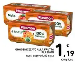 Spazio Conad Omogeneizzato alla frutta PLASMON offerta