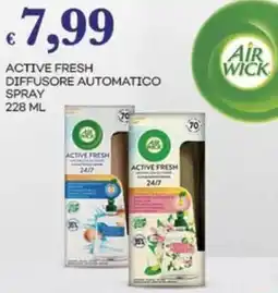 Pilato Air wick active fresh diffusore automatico spray offerta