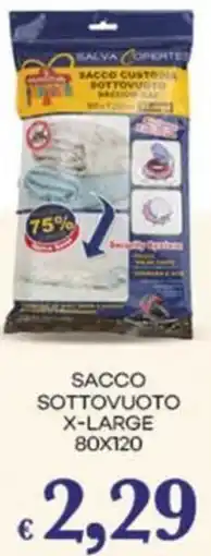 Pilato Minerva sacco sottovuoto x-large offerta