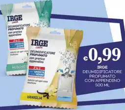 Pilato Irge deumidificatore profumato con appendino offerta