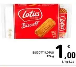 Spazio Conad Biscotti LOTUS offerta