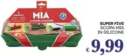 Pilato Super five scopa mia in silicone offerta