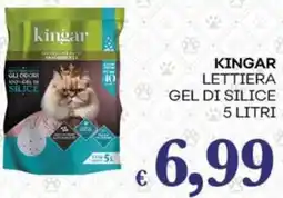 Pilato Kingar lettiera gel di silice offerta