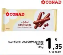 Spazio Conad Pasticcini i golosi bastoncini CONAD offerta