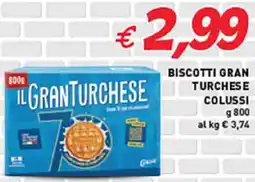 Coal Biscotti gran turchese colussi offerta