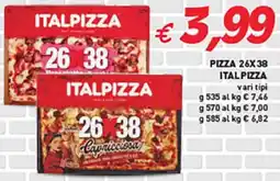 Coal Pizza 26x 38 ITALPIZZA offerta