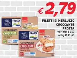 Coal Filetti di merluzzo croccante FROSTA offerta