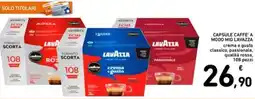 Spazio Conad Capsule caffe' a modo mio LAVAZZA offerta