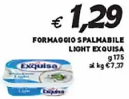 Coal Formaggio spalmabile light EXQUISA offerta
