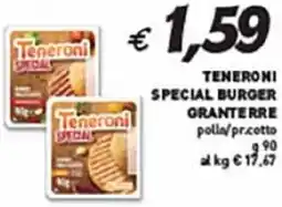 Coal Teneroni special burger granterre offerta