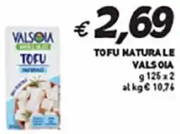 Coal Tofu naturale VALSOIA offerta