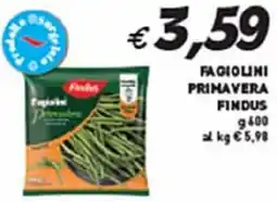 Coal Fagiolini primavera findus offerta