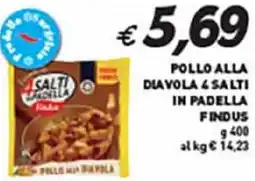 Coal Pollo alla diavola 4 salti in padella FINDUS offerta