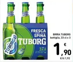 Spazio Conad Birra tuborg bottiglia offerta