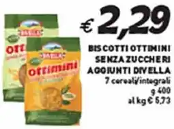 Coal Biscotti ottimini senza zuccheri aggiunti divella offerta