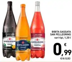 Spazio Conad Bibita gassata SAN PELLEGRINO offerta