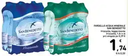 Spazio Conad Fardello acqua minerale SAN BENEDETTO offerta