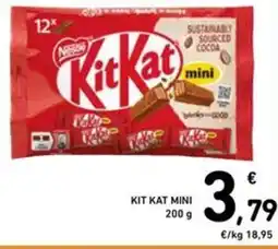 Spazio Conad Kit kat mini offerta