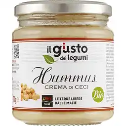 Ipercoop HUMMUS CREMA DI CECI BIO LIBERA TERRA offerta