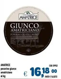 Del Prete Distribuzioni AMATRICE pecorino giunco amatriciano offerta
