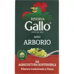 Ipercoop RISO ARBORIO SOSTENIBILE GALLO offerta