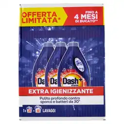 Ipercoop DETERSIVO LIQUIDO PER LAVATRICE DASH POWER offerta