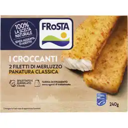 Ipercoop FILETTI DI MERLUZZO I CROCCANTI FROSTA offerta