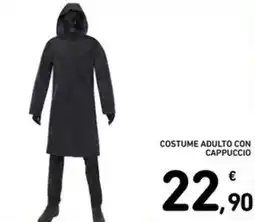 Spazio Conad Costume adulto con cappuccio offerta